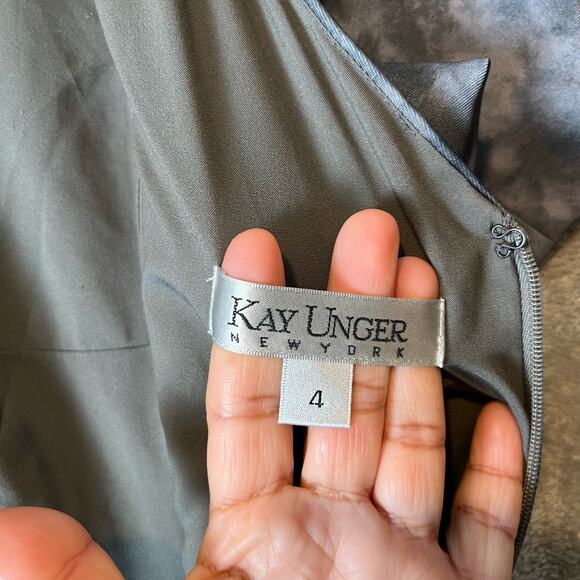 Kay Unger Women’s Floral‎ Dress size 4 - Picture 7 of 11